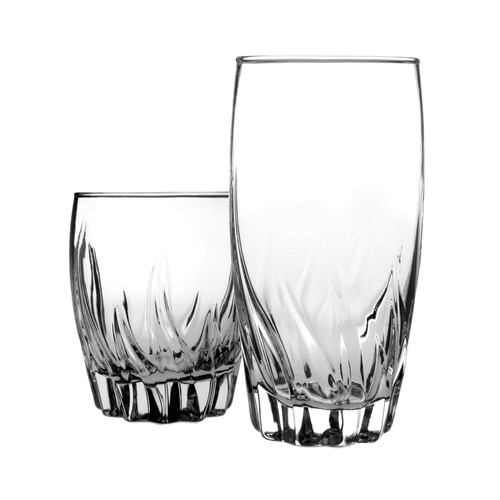 Anchor Hocking 84807L20 16 Piece Central Park Glass Set