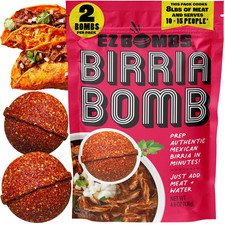 Birria Bomb Seasoning, Pack of 2 Authentic Mexican Spice Mix for Tacos, Burrit