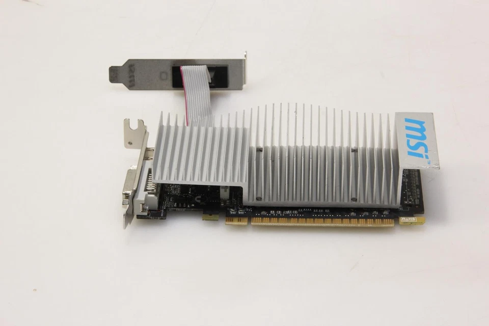 MSI Nvidia GeForce N8400GS 1GB DDR3 PCIe Low Profile Graphic card. SKU223858 - Image 4 of 4