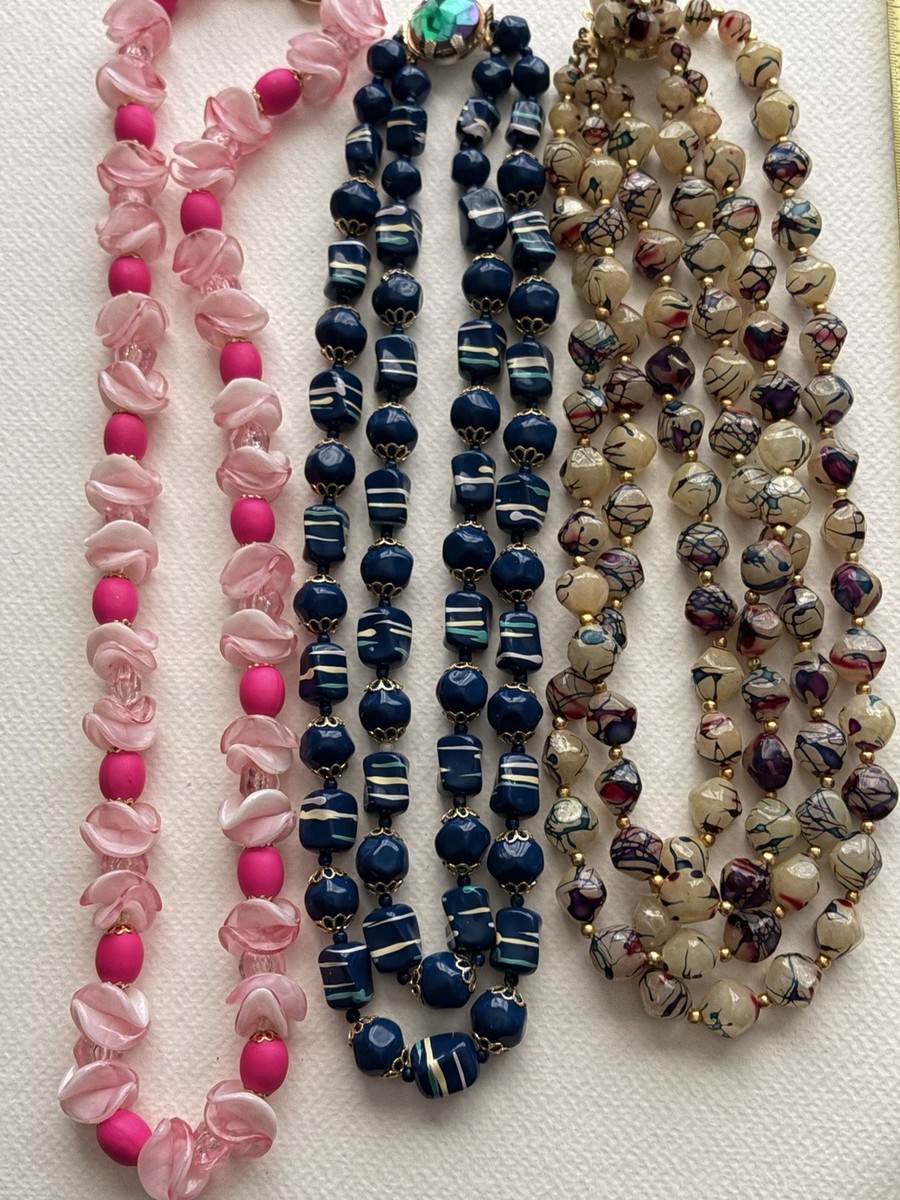 Vintage Retro Signed Hong Kong, Necklaces