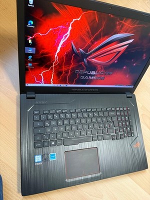 Asus ROG GL753V 17,3 Zoll Gaming ,Intel Core i7 7700,16GB,256SSD,1TB,GTX 1050
