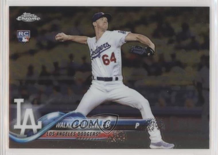 2018 Topps Chrome Walker Buehler #71 1t6s