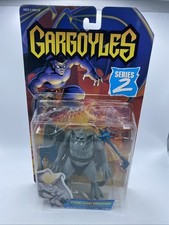 Vintage 1995 Gargoyles series 2 Stone Camo Broadway - Kenner-DAMAGED BOX