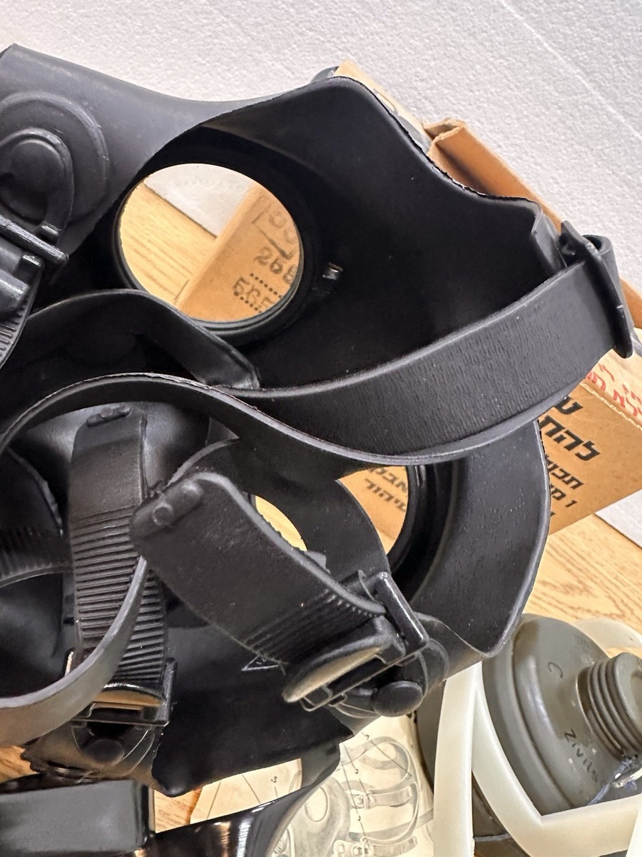 Vintage gas mask German filter Zivilschutz #68 Rare! New W/Box | eBay