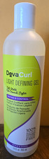 DevaCurl Light Defining Gel Soft Hold No-Crunch Styler for Curly Hair 12oz - NEW