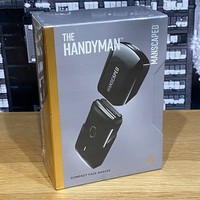 Manscaped The Handyman Compact Face Shaver Portable Electric Travel Razor Black