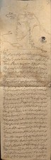 Rare Indo-Persian Manuscript 1913 Mughal India Complete Double-Sided Admin