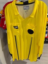 US Soccer Federation Referee Jersey Yellow Long Sleeve OSI Men's Size 2XL