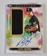 2024 Paul Skenes Rookie Patch Auto Topps Inception Red 25 /25 #AGSR-PS Pirates