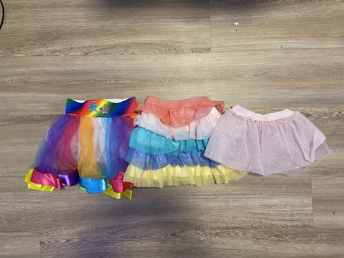 Set of 3 Girls' Tutus Size 6