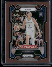 2024 Panini Prizm Monopoly WNBA #22 Sevgi Uzun Brown Prizms #/249