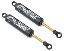 Yeah Racing Aluminum Desert Lizard Two Stage Internal Spring Shocks (Black) (2)