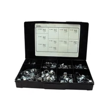 S.11721 Mini Hose Clamp, Min Ømm, Max Ømm, 100 pcs. Handipak.