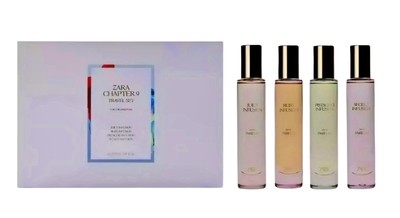 Zara Chapter 9 Travel Set of 4 Perfume for Women Eau De Parfum
