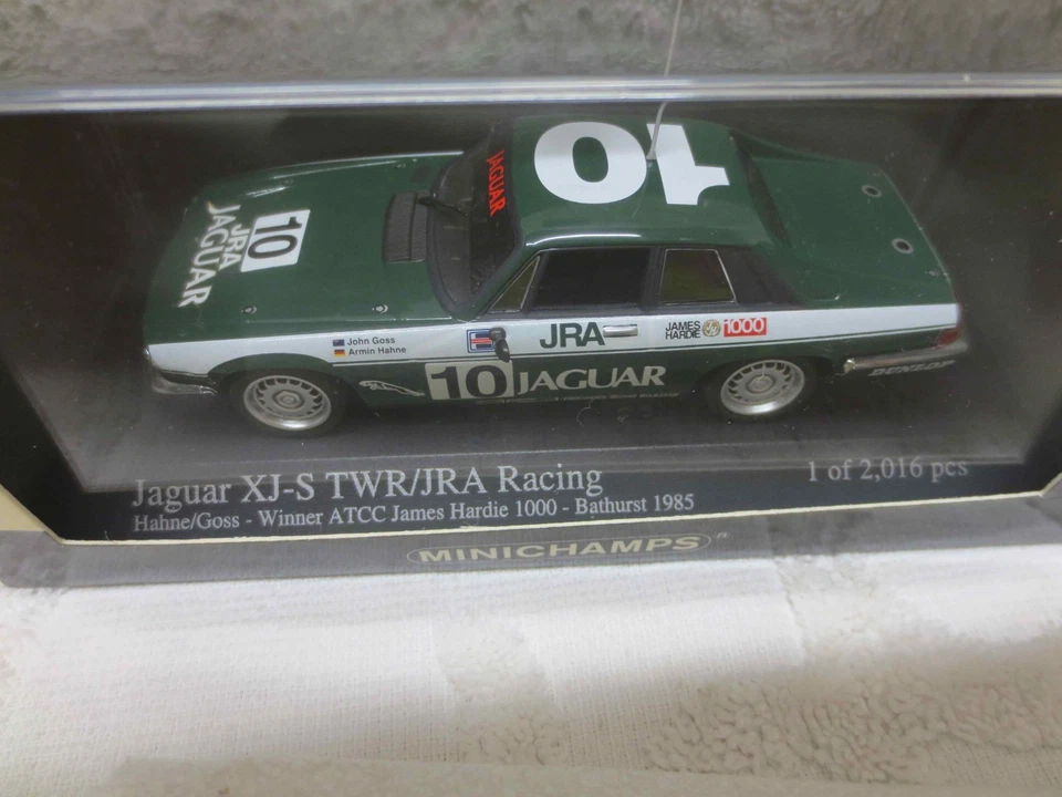 Bathurst Winner Goss & Hahne XJS 1985 Jaguar Walkingshaw Racing escala 1:43 Foto 2 de 3