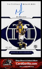 2022 Panini National Treasures #S-MF Mario Feliciano Signatures #/99