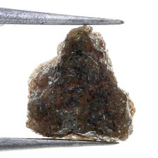 1.62 CT Loose Uncut Dark Brown Gemstone, Natural Rough Loose Diamond For Ring