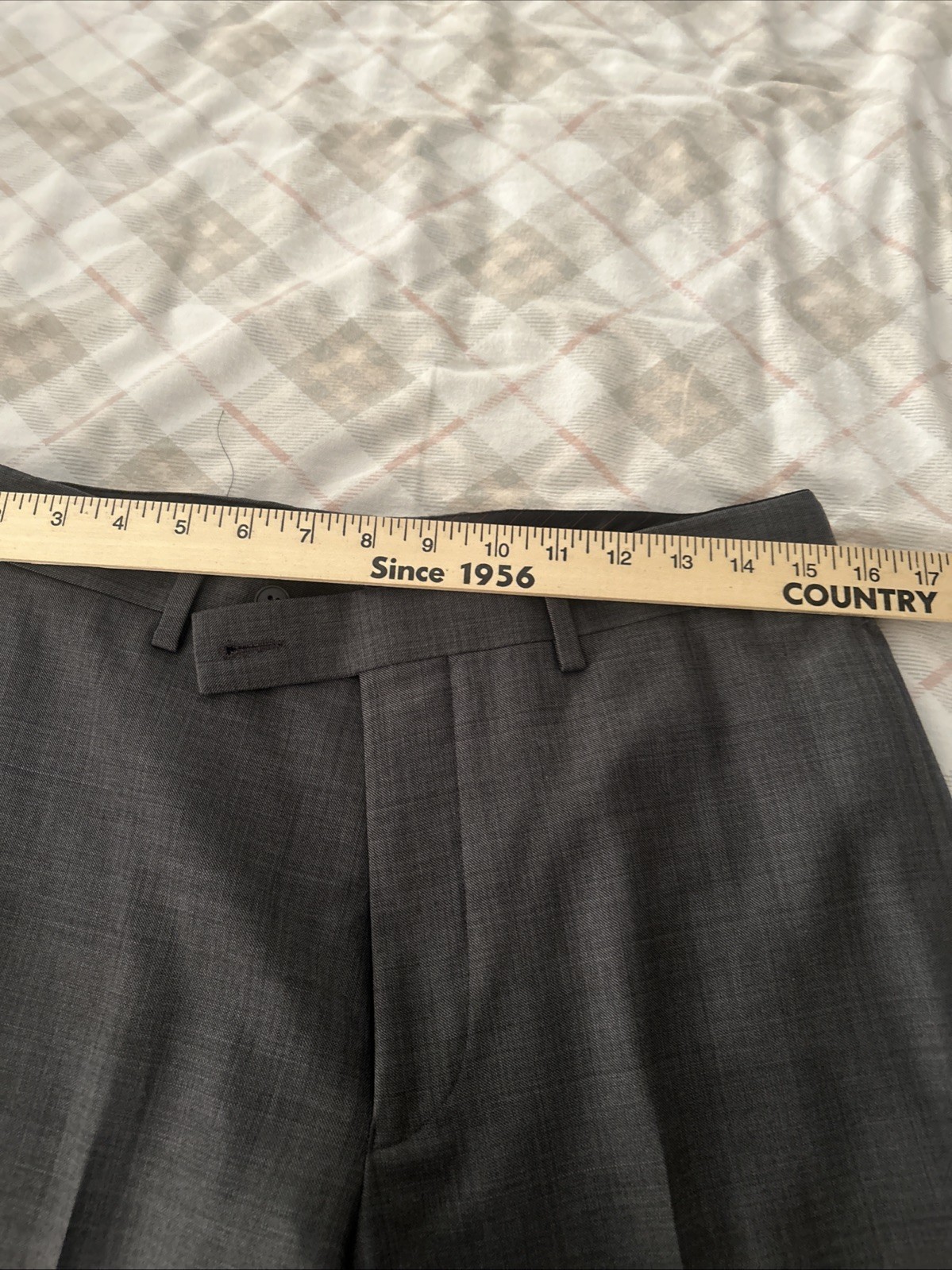 Calvin Klein Men's Solid Gray Suit 2-Piece Extreme Slim Fit thumbnail 10