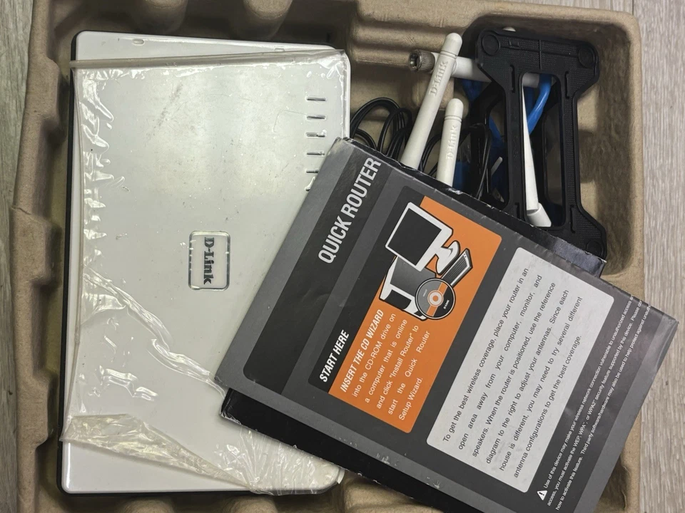 D-Link DIR-655 Extreme N Gigabit Wireless Internet Wifi Router 802.11n - Image 4 of 4