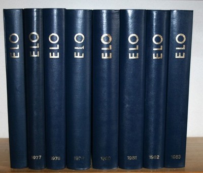 8 Jahrgänge ELO 1975 - 1983. Welt der Elektronik. Magazin für Praxis und Hobby.
