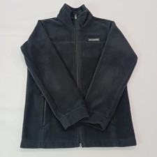 Columbia XB1107 Unisex Youth Granite Mountain Fleece Black Jacket Size M 10/12 