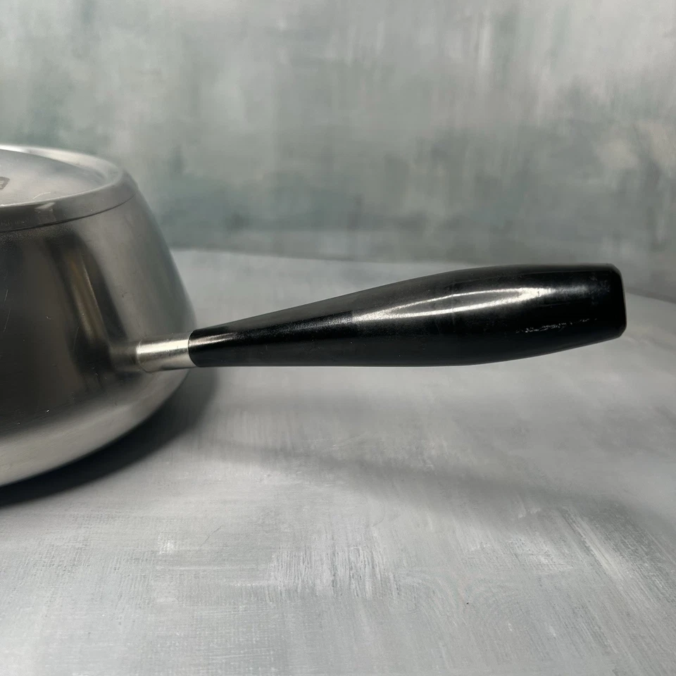 复古 WMF Cromargan 71 不锈钢火锅炖锅 带盖 MCM — 第 2/4 张图片