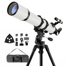 Astronomy Telescope for Adults Beginners, 90mm Aperture 800mm Fetal Length ...