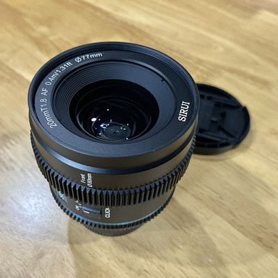 新品　SIRUI 20mm T1.8 1.33X Eマウント SIRUI 20mm T1.8 1.33x Anamorphic Auto Focus Prime Cine Lens for