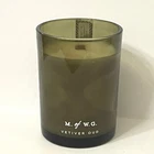 M of W G Candle VETIVER OUD 8.075 oz CANDLE Makers of Wax Goods (No Lid)