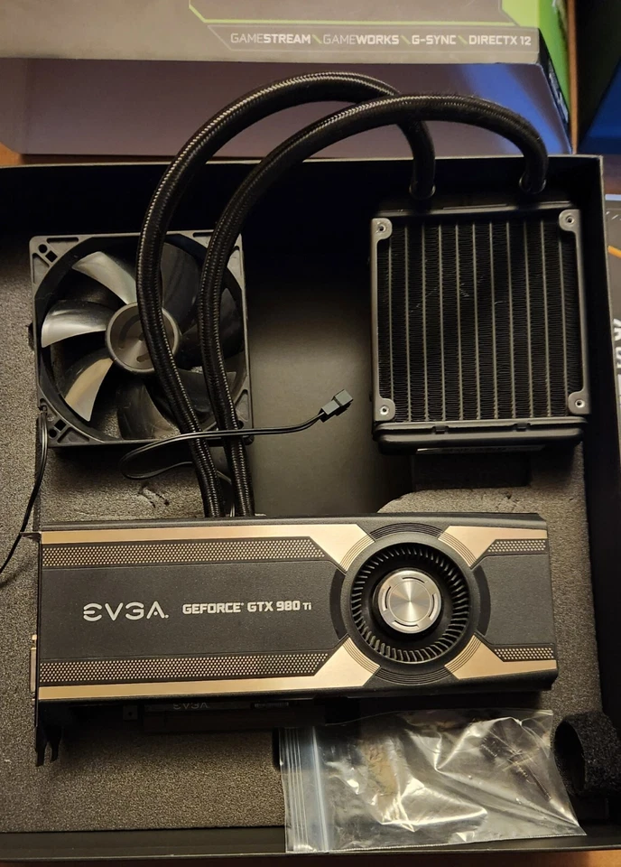 Evga 980 TI HYBRID Asrock P67 Extreme i5 2500k cpu 32gb 750w PSU WIN 10 PRO - Image 3 of 4