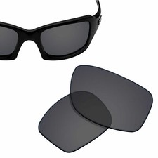 Anti Scratch Polarized Replacement Lenses for-OAKLEY Fives Squared Solid Black