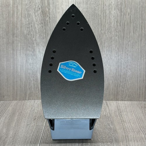 Hamilton Beach Vintage Cordless Burst Steam Iron Silver Stone Non Stick White - Picture 2 of 12