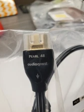 Brand New AudioQuest Pearl 48 8K-10K 48Gbps HDMI Cable - 4.9 ft. (1.5m).
