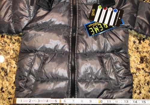 Nuevo Abrigo XTREME Invierno Puffer Gris Poliéster Unisex Talla 18 Meses - Imagen 12 de 12
