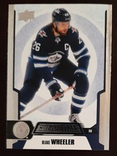 2019 - 2020 Upper Deck Credentials Blake Wheeler #41 Hockey Card