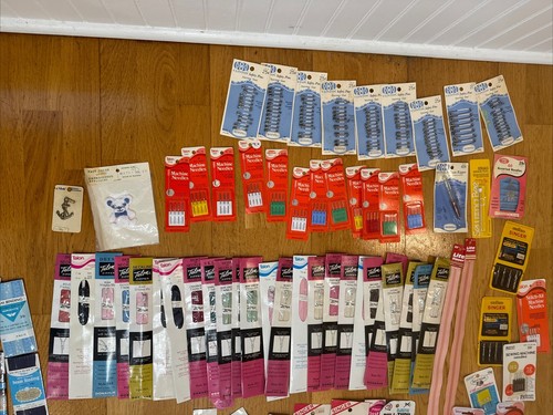 Sewing Notions Machine Accessories Buttons Needles Zippers Singer Talon Lot MORE - Picture 5 of 24