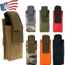 Tactical Molle Flashlight Holder Pouch Medical Pouch Bag Military Knife Holster