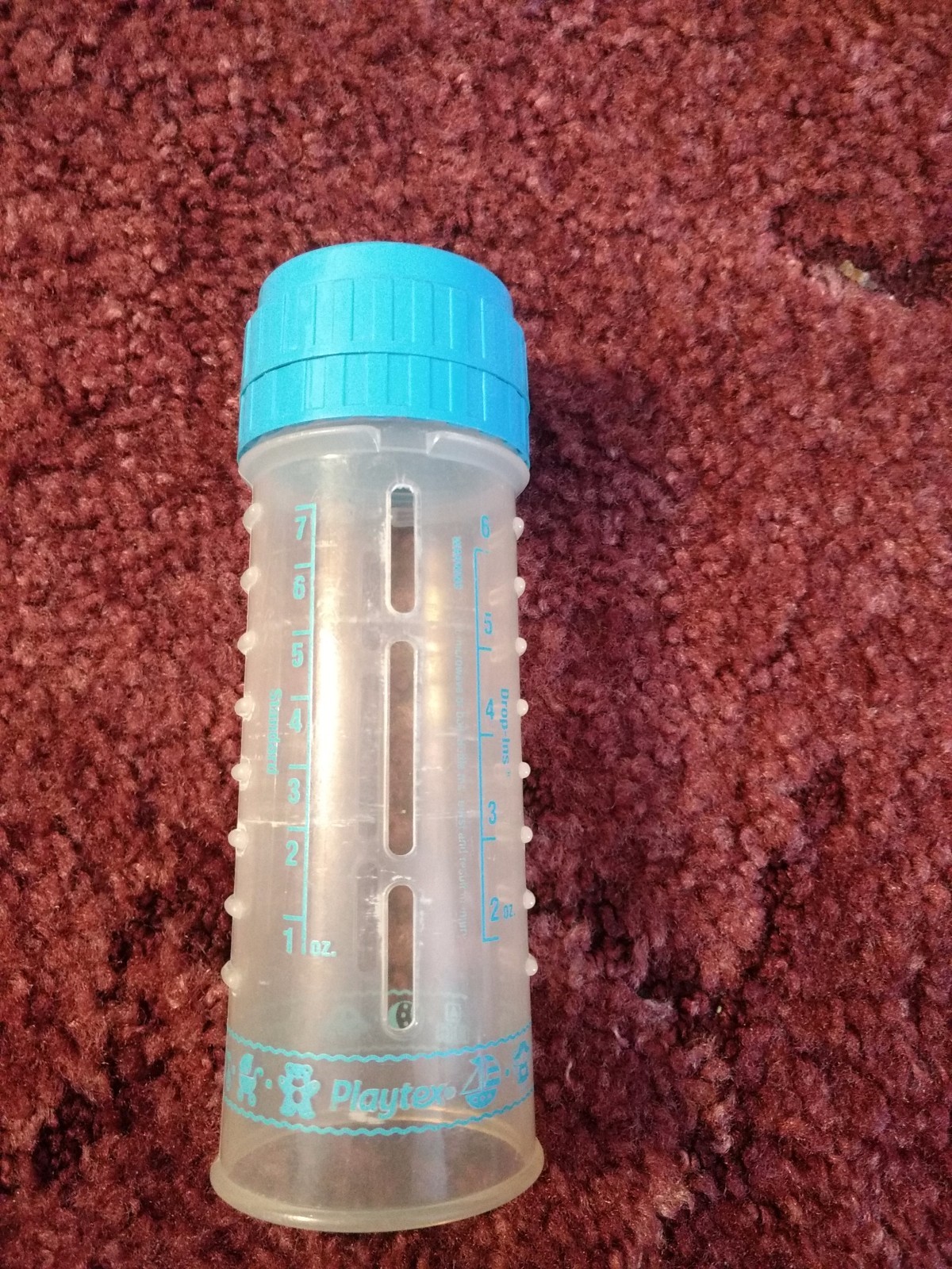 Playtex Drop In 8 oz Bottle natural latch Silicone Nipple fa