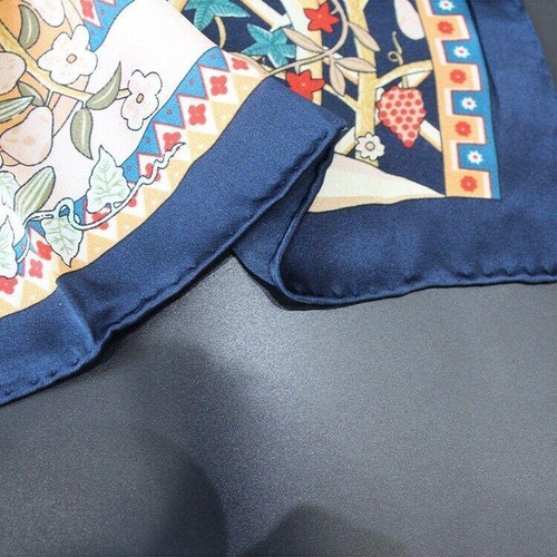 43" Women’s 100% Mulberry Silk Scarf Square Large Scarf Wraps Shawl KM0269 - Picture 5 of 99