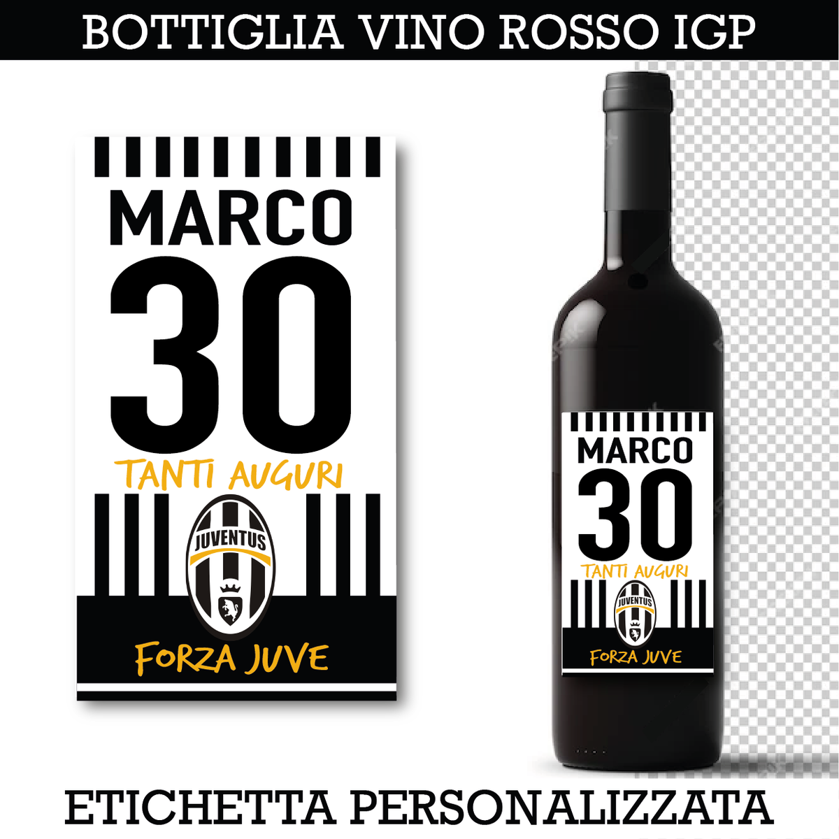 Etichette Adesive Personalizzate Per Bottiglie Etichetta - Foto 2