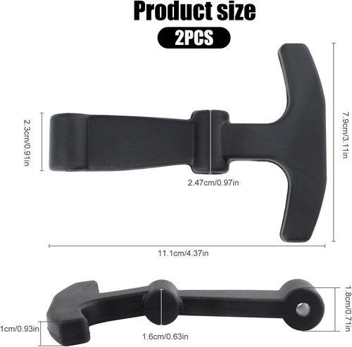 Yeti Cooler T Latches Lid Hard Durable Rubber Non Slip Replacement Parts 2 Pack - Bild 2 von 7