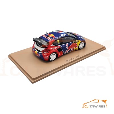 SPARK S5193 PEUGEOT 208 #9 SEBASTIEN LOEB WINNER WORLD RX OF