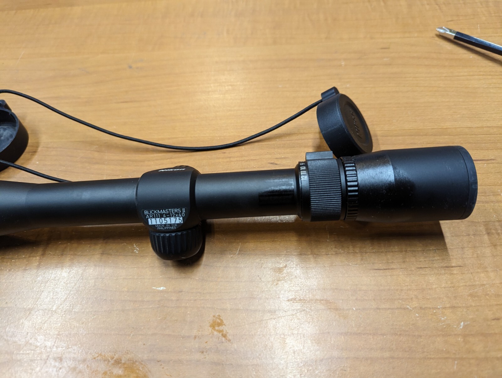 Nikon Buckmasters II 412x40 BDC Reticle Matte Rifle Scope AR111