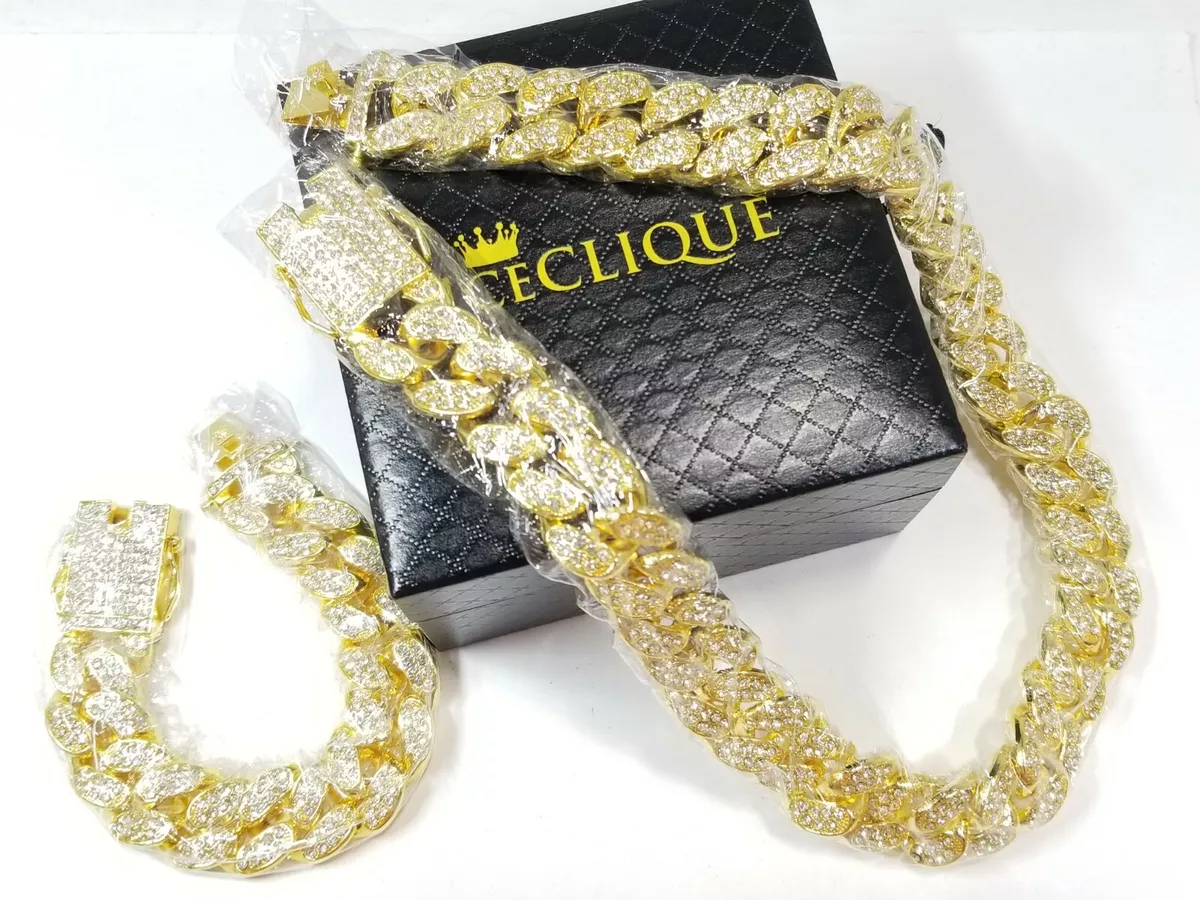 Iceclique jewelry real gold deals