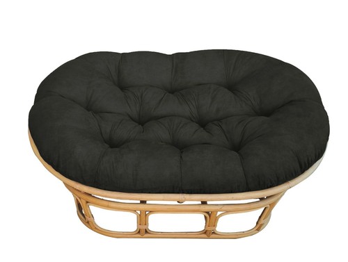 Double papasan cushion - 67 x 47", extra plush (CUSHION ONLY), lots of fabrics - Picture 11 of 22