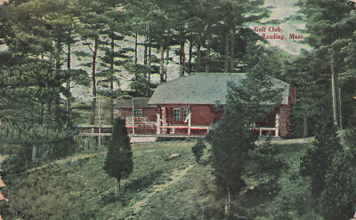 Postcard Golf Club Reading Massachusetts