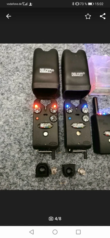 Delkim Txi Plus Bissanzeiger 2+1 Funk Set + D-Loks (Quick Release System) Barsch - Bild 4 von 4