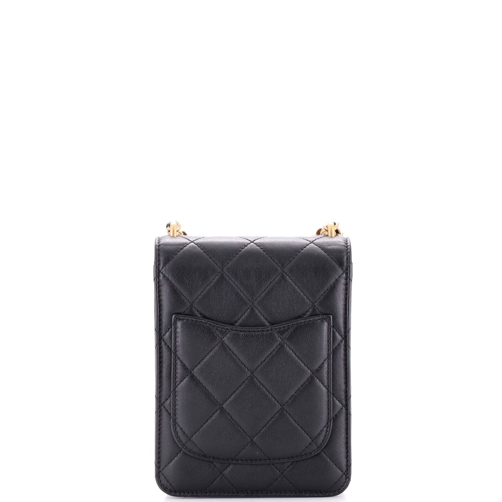 Chanel Resin and Pearl CC Flap Bag Quilted Calfsk… - image 4