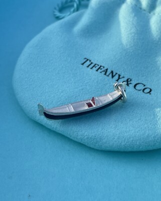 Tiffany & Co. Paloma Picasso Silver Italian gondola boat Charm