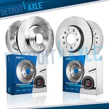 11.81" Front 12.40" Rear Brake Rotors for 2020 2021 2022 2023 2024 Cadillac CT4